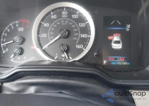 2021 Toyota Corolla Le z USA, uszkodzony, nr VIN 5YFEPMAE7MP225501